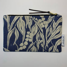 Load image into Gallery viewer, Small Clutch - Gum and Wattle in Cornflower
