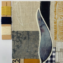 Load image into Gallery viewer, Slow Stitching Kit - Blue Eucalyptus Leaf
