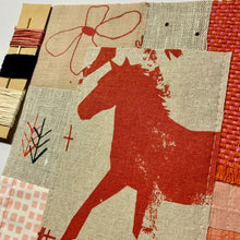 Load image into Gallery viewer, Slow Stitching Kit - Red Brumby II
