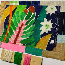 Load image into Gallery viewer, Slow Stitching Kit - Luminous Blooms II
