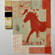 Load image into Gallery viewer, Slow Stitching Kit - Red Brumby II
